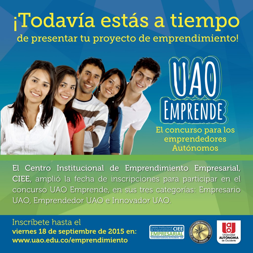 Información concurso UAO emprende